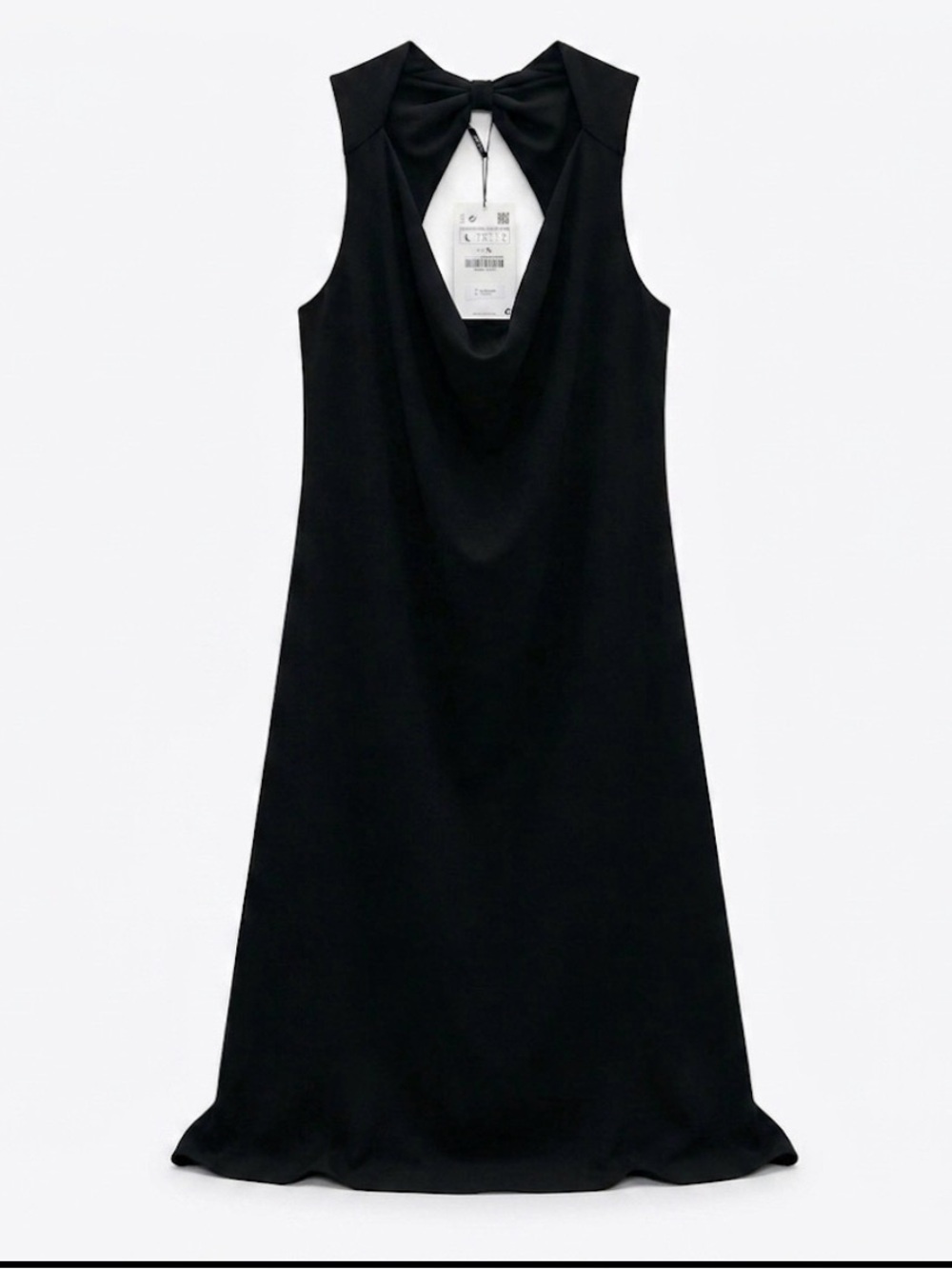 Zara Black Sleeveless Dress